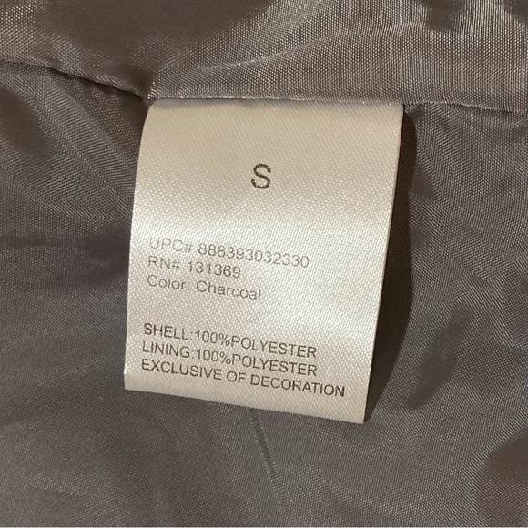 Rampage Grey Peacoat | Size S | Tailored | Office | Holiday | Fall Coats - Picture 8 of 13